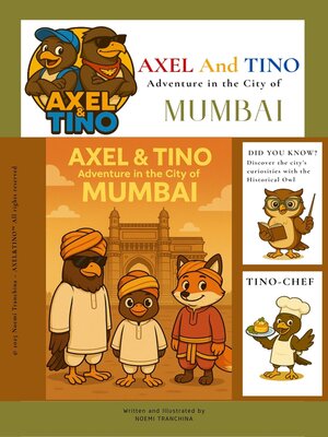 cover image of AXEL&TINO Adventure in the city of Mumbai
